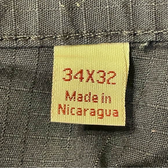 CARHARTT Loose Fit Force Broxton Cargo Pant in Navy - Picture 7 of 9